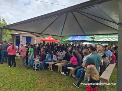 Rio Bonito do IguaÃ§u - Festa N.S. Aparecida atraÃ­ FiÃ©is em Barra Mansa do IguaÃ§u